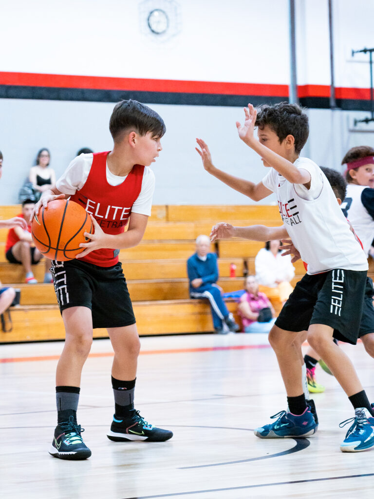 Elite 5 Bball Jersey Black