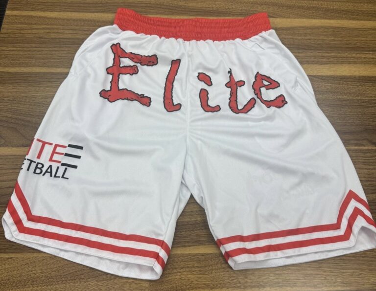 Limited Edition White Lifestyle Shorts